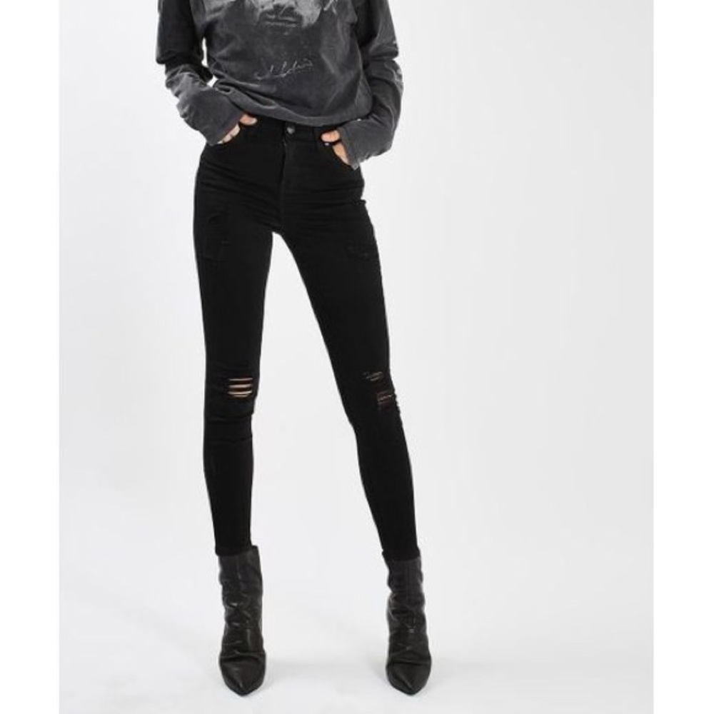 Topshop Ripped Jamie Jean